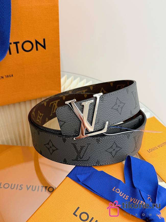 LV initiales Monogram Midnight 40mm Reversible Belt M4C27U  - 1