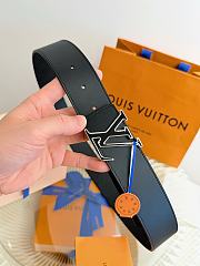 LV Initiales Dual 40mm Reversible Belt Black M4760V  - 6