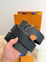 LV Initiales Dual 40mm Reversible Belt Black M4760V  - 4