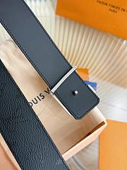 LV Initiales Dual 40mm Reversible Belt Black M4760V  - 3