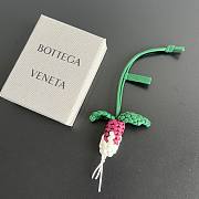 Bottega Veneta Radish Charm Racing Green/Cinnabar/Alabaster - 1