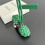 Bottega Veneta Radish Charm Racing Green/Cinnabar/Alabaster - 6