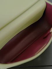 Chanel Mini Flap Bag Grained Calfskin & Gold-Tone Metal Avocado Green AS6573 - 13x20x6cm - 2