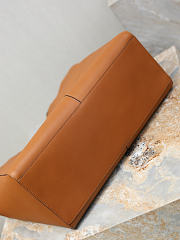 YSL Paris 4 Carré Tote in Brown Leather - 35x35x16.5cm - 6