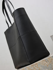 YSL Paris 4 Carré Tote in Black Leather - 35x35x16.5cm - 6