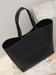 YSL Paris 4 Carré Tote in Black Leather - 35x35x16.5cm - 2