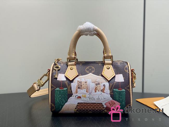 LV Nano Speedy Monogram Room Service M2A895 - 16x10x7.5cm - 1