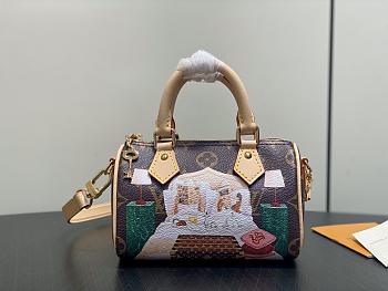 LV Nano Speedy Monogram Room Service M2A895 - 16x10x7.5cm