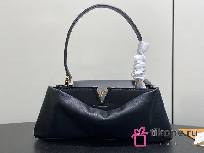 LV Capucines Edito Calfskin Black M29959 - 33x12x8.5cm - 1