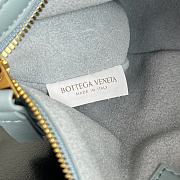 Bottega Veneta Nodo Shoulder Bag Suede Mineral - 23x10x10cm - 5