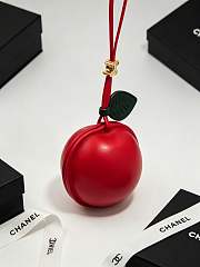 Chanel Mini Bag Charm Lambskin Red & Green AP5287 - 25x8x5cm - 5