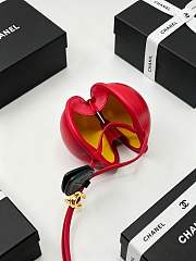 Chanel Mini Bag Charm Lambskin Red & Green AP5287 - 25x8x5cm - 6