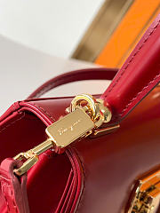 Ferragamo Iconic Top Handle (S) Winter Red - 20.5x18x10cm - 3