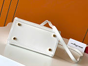 Ferragamo Iconic Top Handle (S) White - 20.5x18x10cm - 4