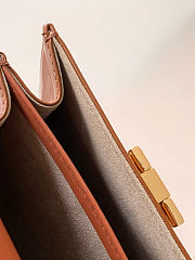 Ferragamo Iconic Top Handle (S) Brown - 20.5x18x10cm - 2