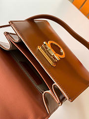 Ferragamo Iconic Top Handle (S) Brown - 20.5x18x10cm - 3