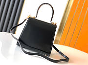 Ferragamo Iconic Top Handle (S) Black - 20.5x18x10cm - 4