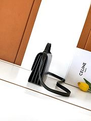 Celine Le 17 In Calfskin Black - 27.5x15x14cm - 3