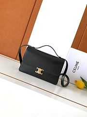 Celine Le 17 In Calfskin Black - 27.5x15x14cm - 4