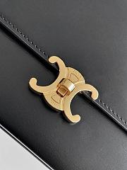 Celine Le 17 In Calfskin Black - 27.5x15x14cm - 5