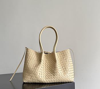 Bottega Veneta Medium Pinacoteca Tufo/Pickle - 43x23x17.5cm