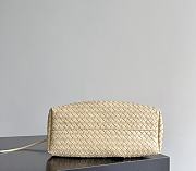 Bottega Veneta Medium Pinacoteca Tufo/Pickle - 43x23x17.5cm - 5