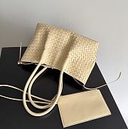 Bottega Veneta Medium Pinacoteca Tufo/Pickle - 43x23x17.5cm - 3
