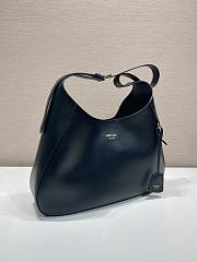 Prada Boogie Large Leather Bag Black 1BC299 - 40x24.5x9cm - 6