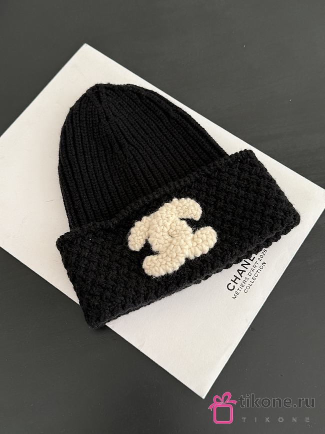 Chanel Beanie Black 28884 - 1