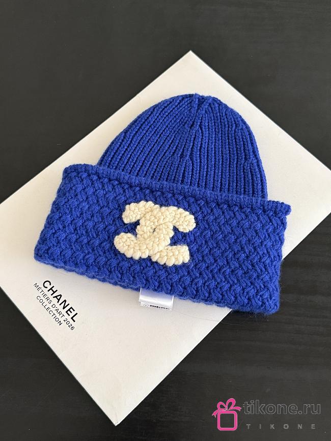 Chanel Beanie Blue 28885 - 1