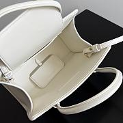  Bottega Veneta Baby Barbara Tote Alabaster - 21.5x15x12cm - 5