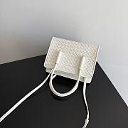  Bottega Veneta Baby Barbara Tote Alabaster - 21.5x15x12cm - 4