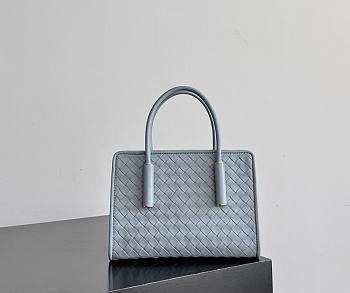  Bottega Veneta Baby Barbara Tote Glacial - 21.5x15x12cm