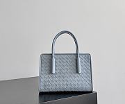  Bottega Veneta Baby Barbara Tote Glacial - 21.5x15x12cm - 6