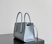  Bottega Veneta Baby Barbara Tote Glacial - 21.5x15x12cm - 4