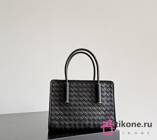  Bottega Veneta Baby Barbara Tote Black - 21.5x15x12cm - 1