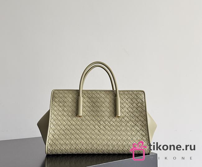 Bottega Veneta Small Barbara Tote Travertine - 30x20.5x18cm - 1