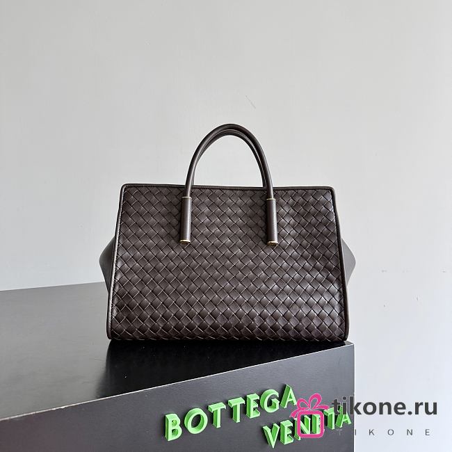 Bottega Veneta Small Barbara Tote Espresso - 30x20.5x18cm - 1