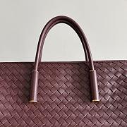 Bottega Veneta Small Barbara Tote Deep Mahogany - 30x20.5x18cm - 5