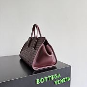 Bottega Veneta Small Barbara Tote Deep Mahogany - 30x20.5x18cm - 4
