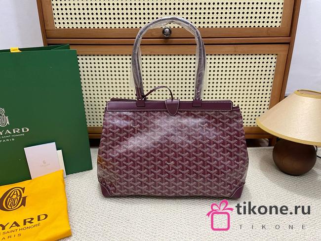 Goyard Bellechasse Biaude PM Bag Burgundy - 36x15x27cm - 1