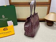 Goyard Bellechasse Biaude PM Bag Burgundy - 36x15x27cm - 5