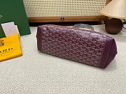 Goyard Bellechasse Biaude PM Bag Burgundy - 36x15x27cm - 4