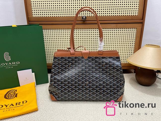 	 Goyard Bellechasse Biaude PM Bag Brown - 36x15x27cm - 1