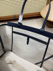 Goyard Bellechasse Biaude PM Bag Stripes and Initials Navy - 36x15x27cm - 6