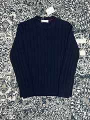 Brunello Cucinelli Cable-knit Cashmere Sweater in Navy Blue - 6