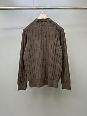 Brunello Cucinelli Cable-knit Cashmere Sweater in Brown - 6