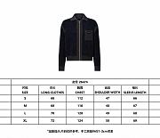 LV Zippered Textured Overshirt Black 1AKLVE  - 6