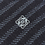 Loewe Anagram Striped Wool Sweater in Blue - 6