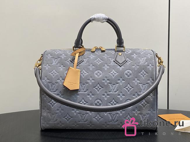 LV Speedy Soft 30 Trianon Gray M3A297 - 30x21x17cm - 1